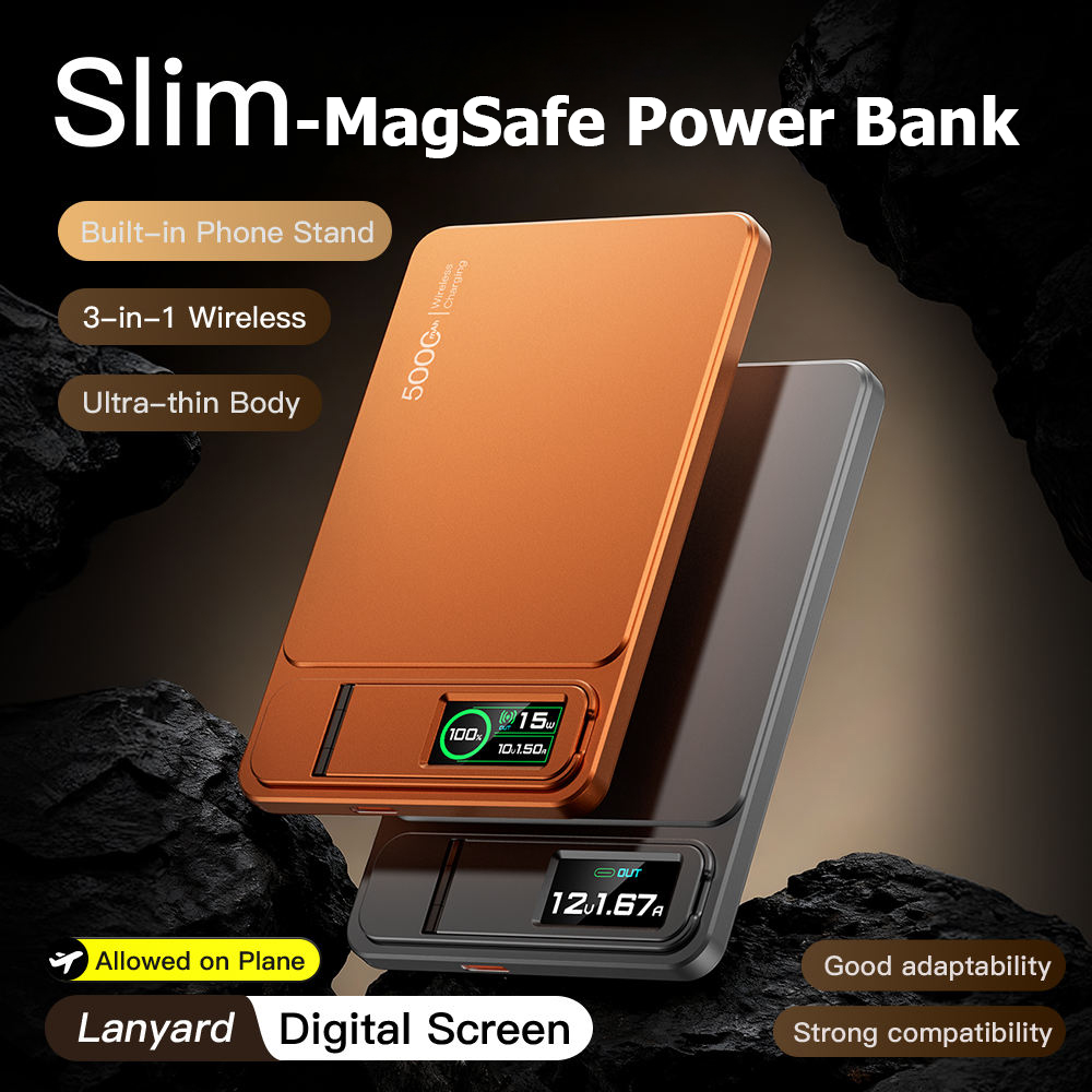 Meal Prep For Weight Loss - MagSafe için 10000mAh İnce Güç Bankası,