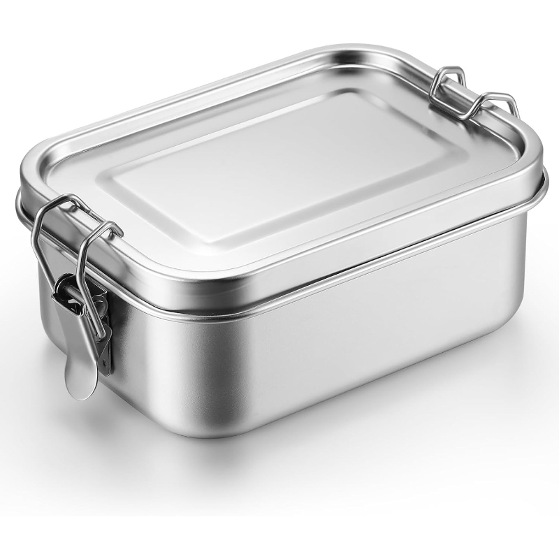 Meal Prep Day - Paslanmaz Çelik Gıda Saklama Kapları Kapaklı