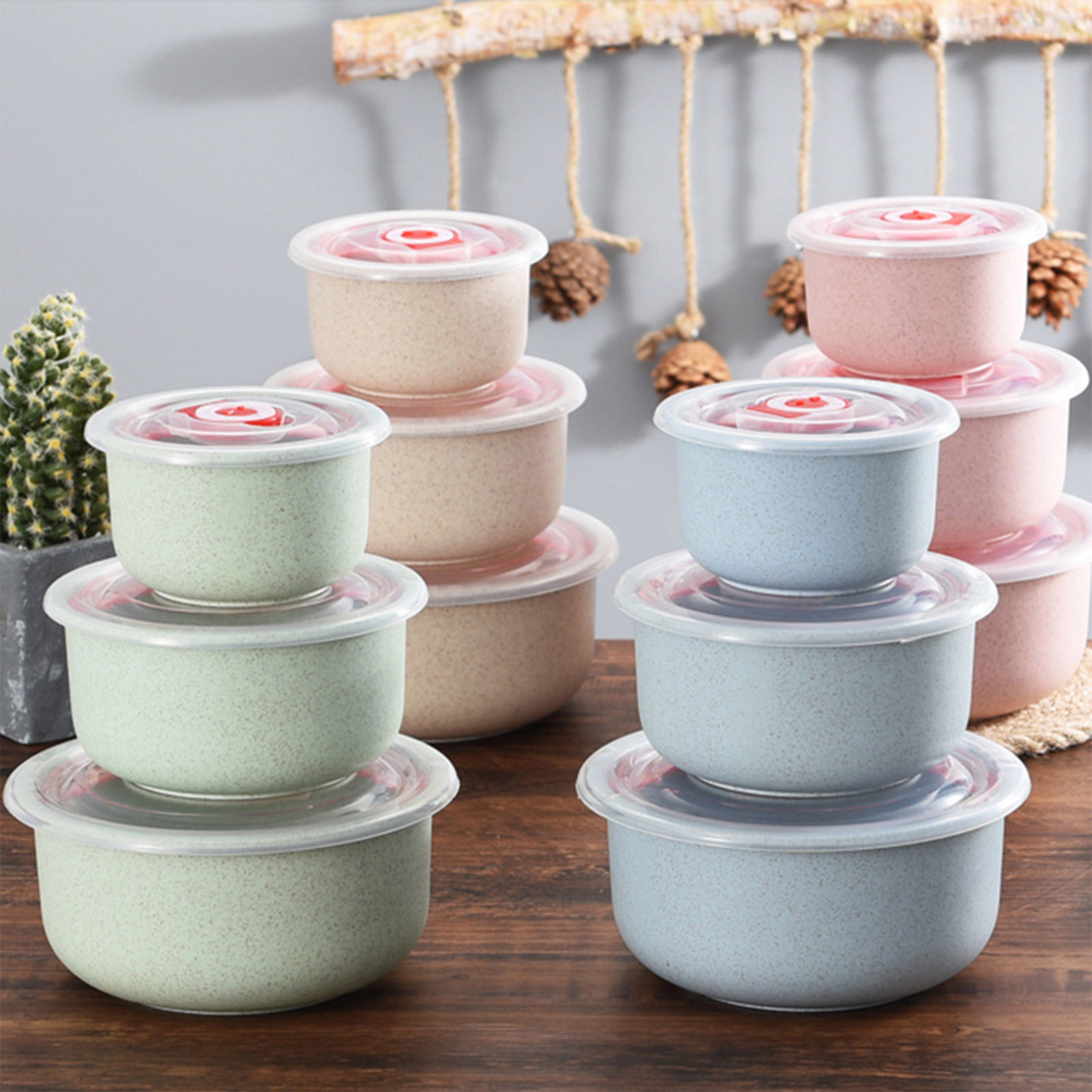 Meal Prep Day - 3 adet Gıda Saklama Kapları Bento