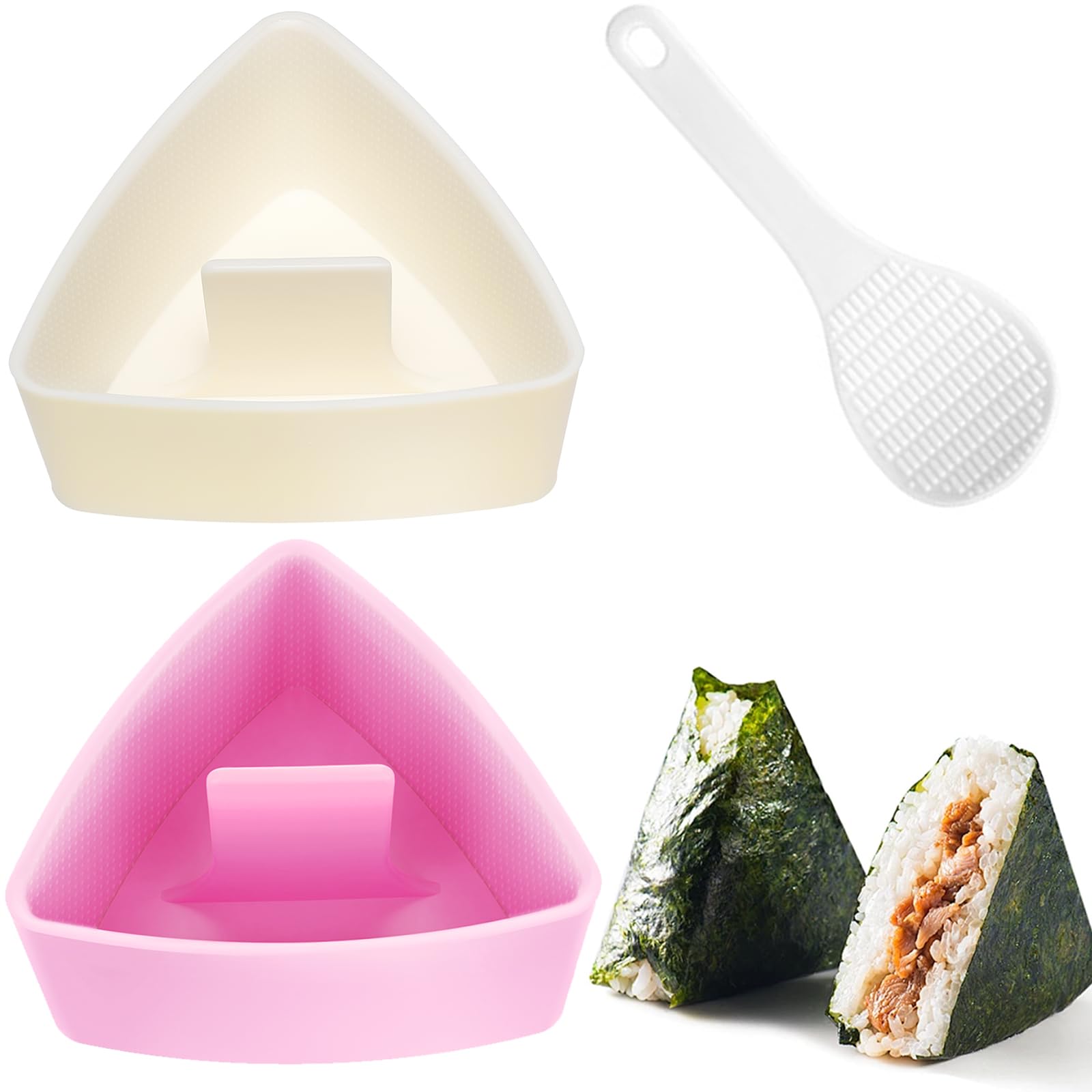 Rice Ball Mold - 2 adet Suşi Kalıp Onigiri Pirinç