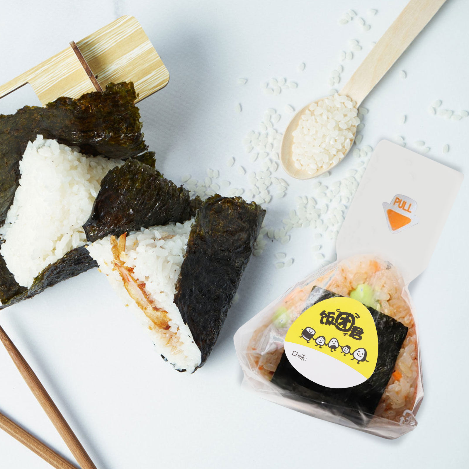 Meal Prep Day - 20 Adet Sushi Ambalaj Poşeti, Tek