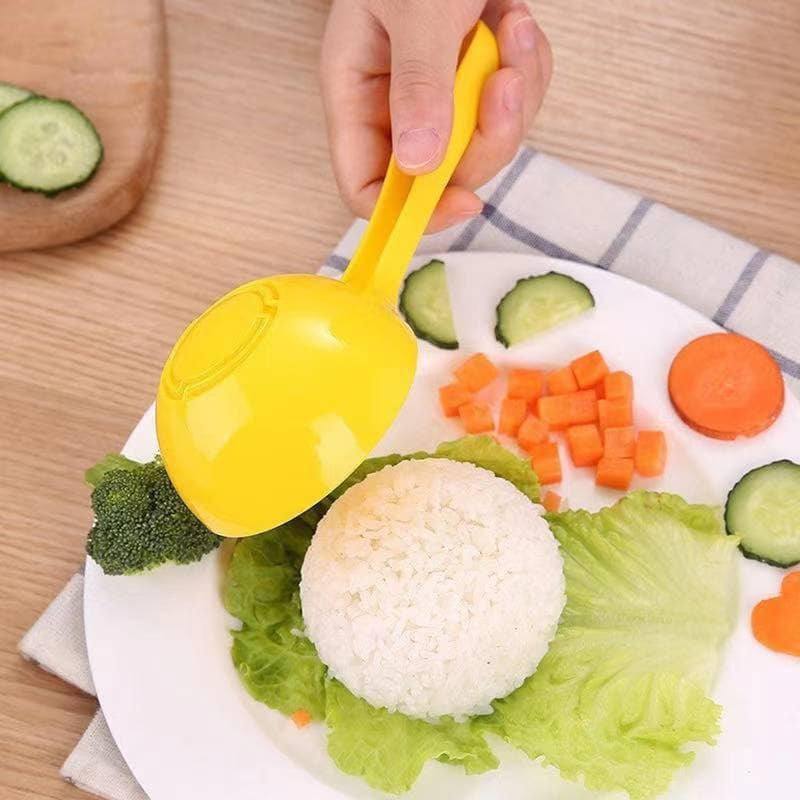 Rice Ball Mold - 1 adet Yarım Daire Pirinç Topu