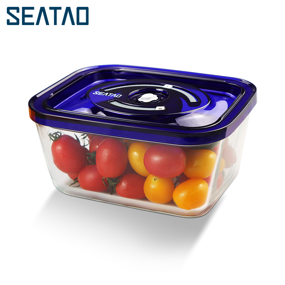 Meal Prep Day - SEATAO cam gıda saklama kapları, kapaklı