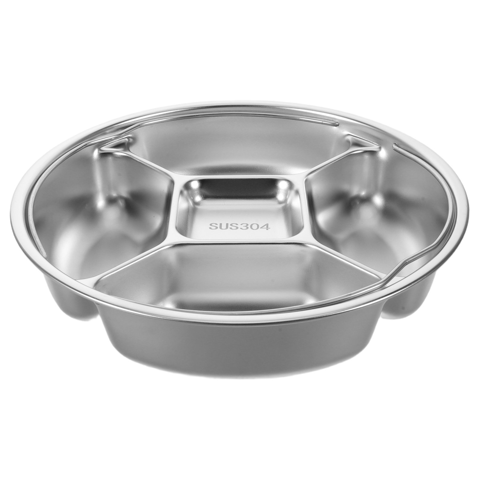 Meal Prep Day - Paslanmaz Çelik 5 Bölmeli Porsiyon Kontrol