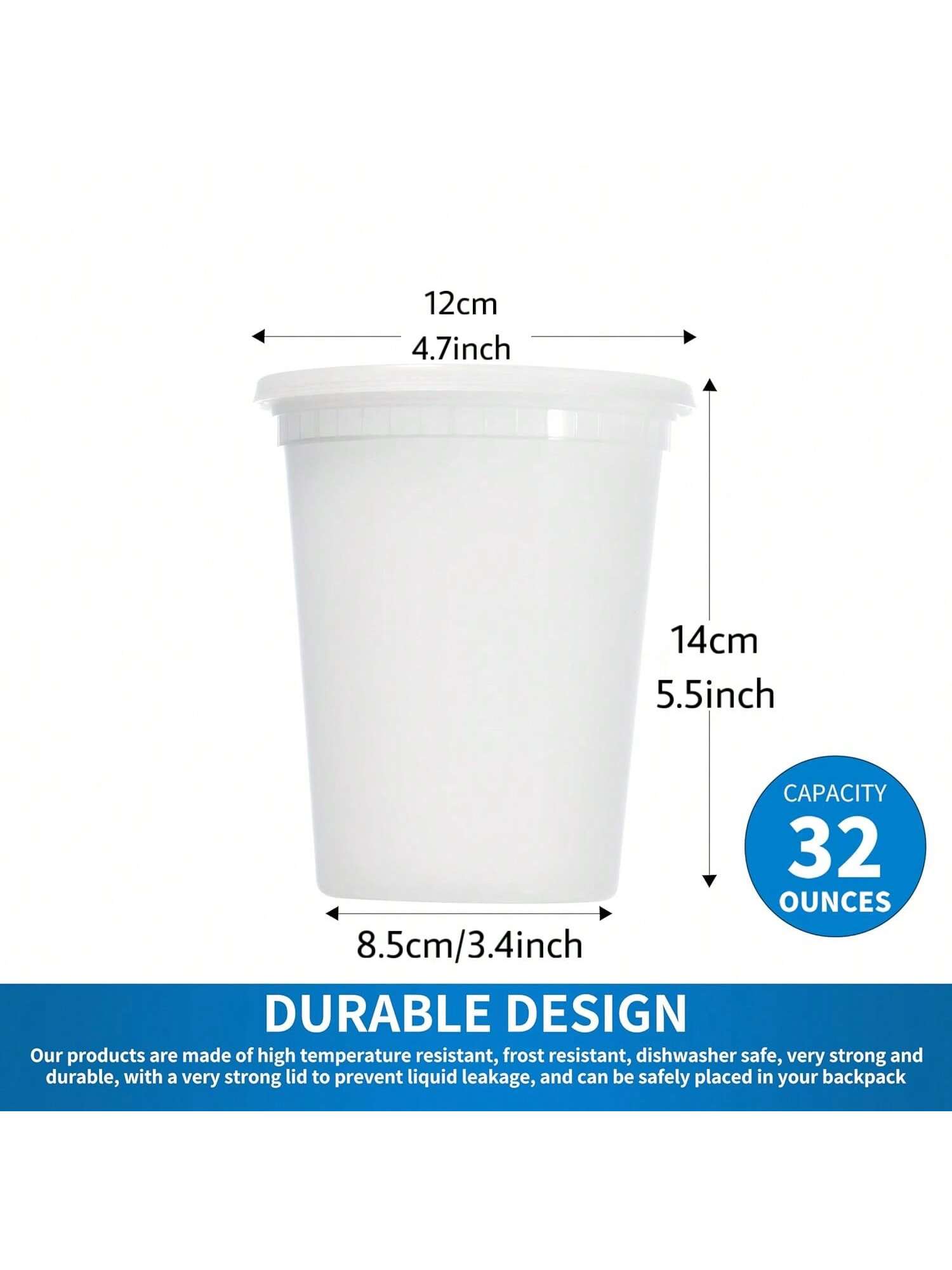 24 paket 32oz Deli kapaklı kon - Meal Prep Day incelemesi ve fiyatı