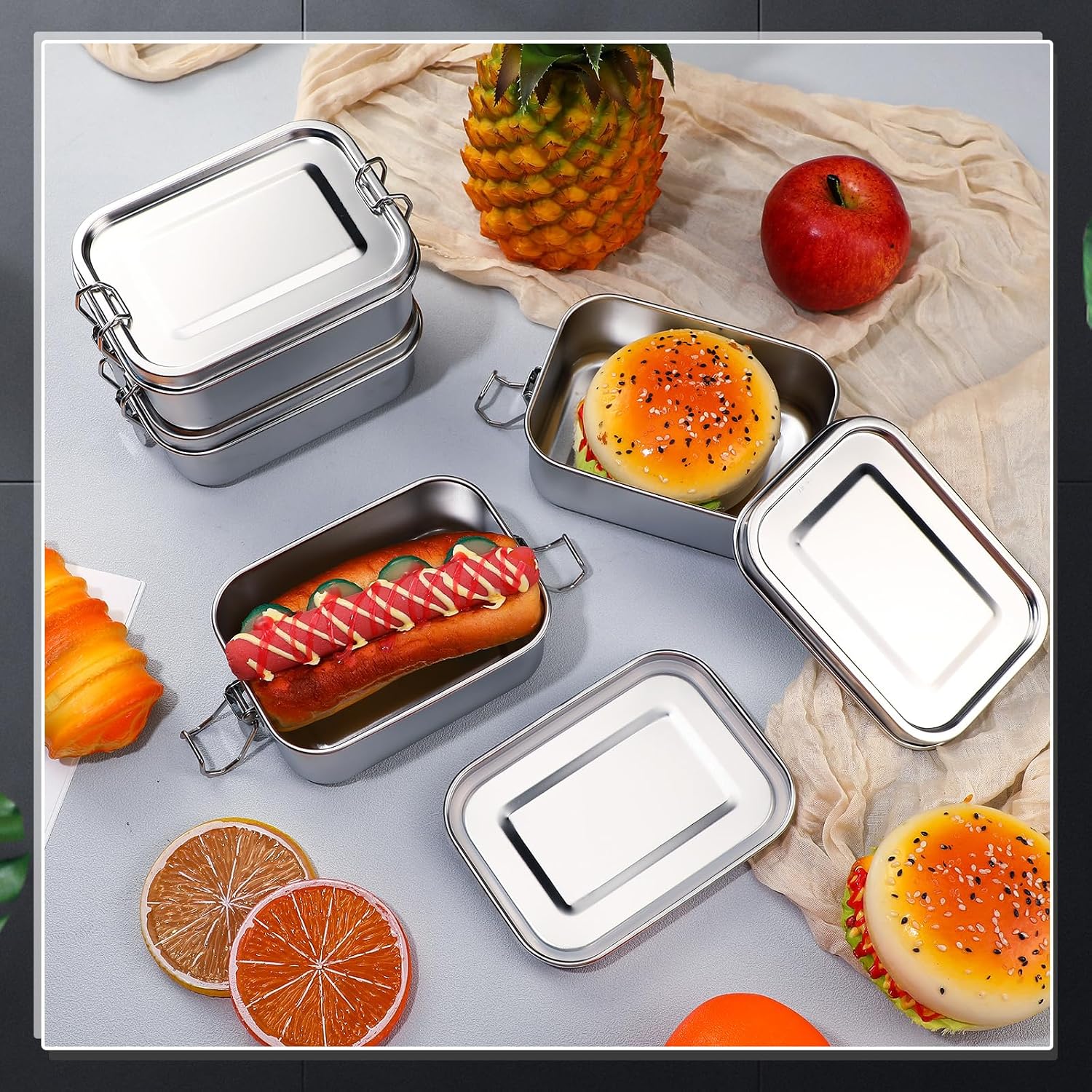Paslanmaz Çelik Gıda Saklama K - Meal Prep Day incelemesi ve fiyatı