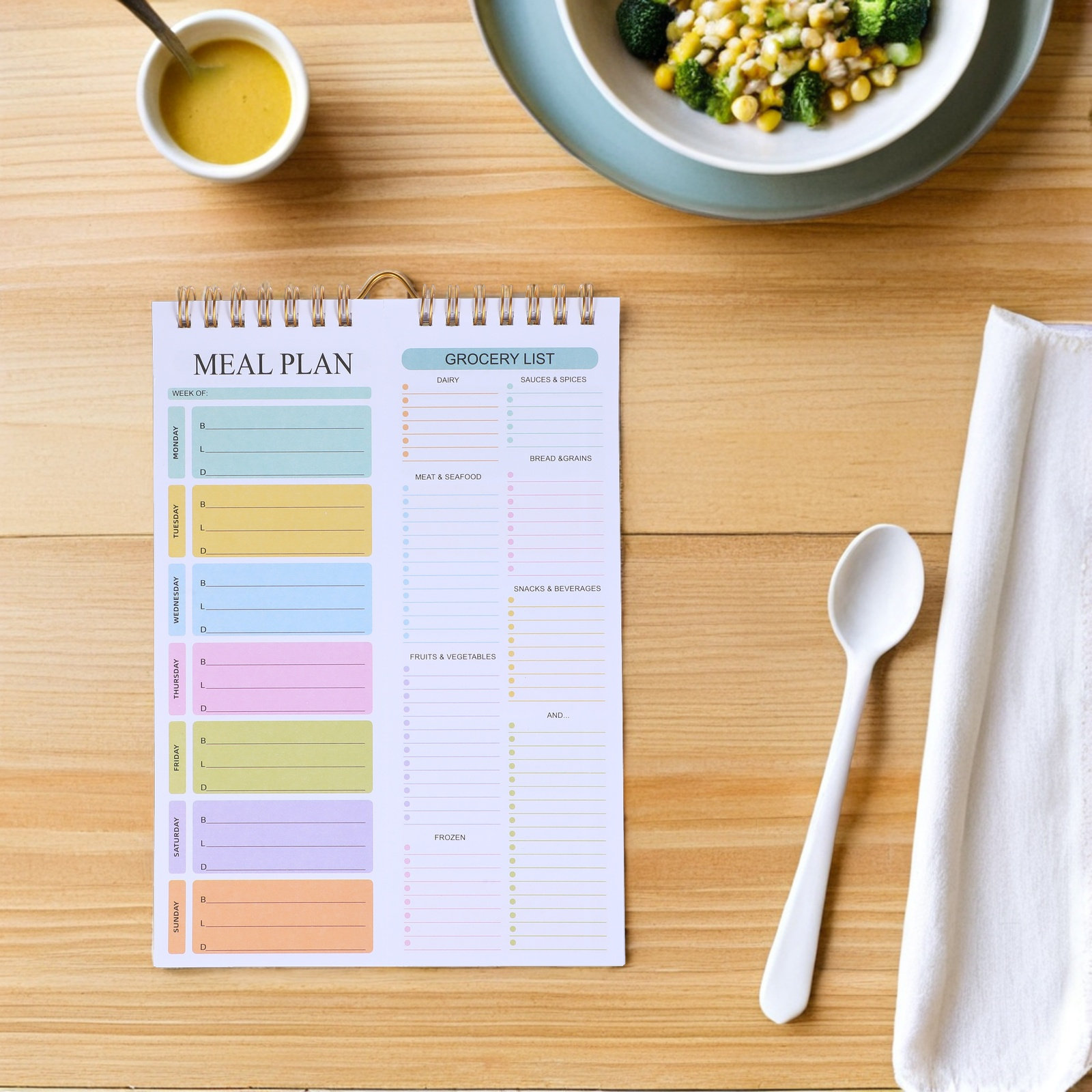 52 Sayfalık, Haftalık Yemek Pl - Meal Prep Weekly incelemesi ve fiyatı