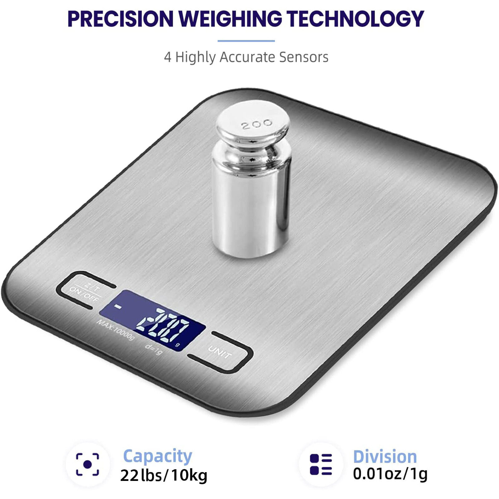 Dijital Mutfak Terazisi, 22 lb - Meal Prep For Weight Loss incelemesi ve fiyatı