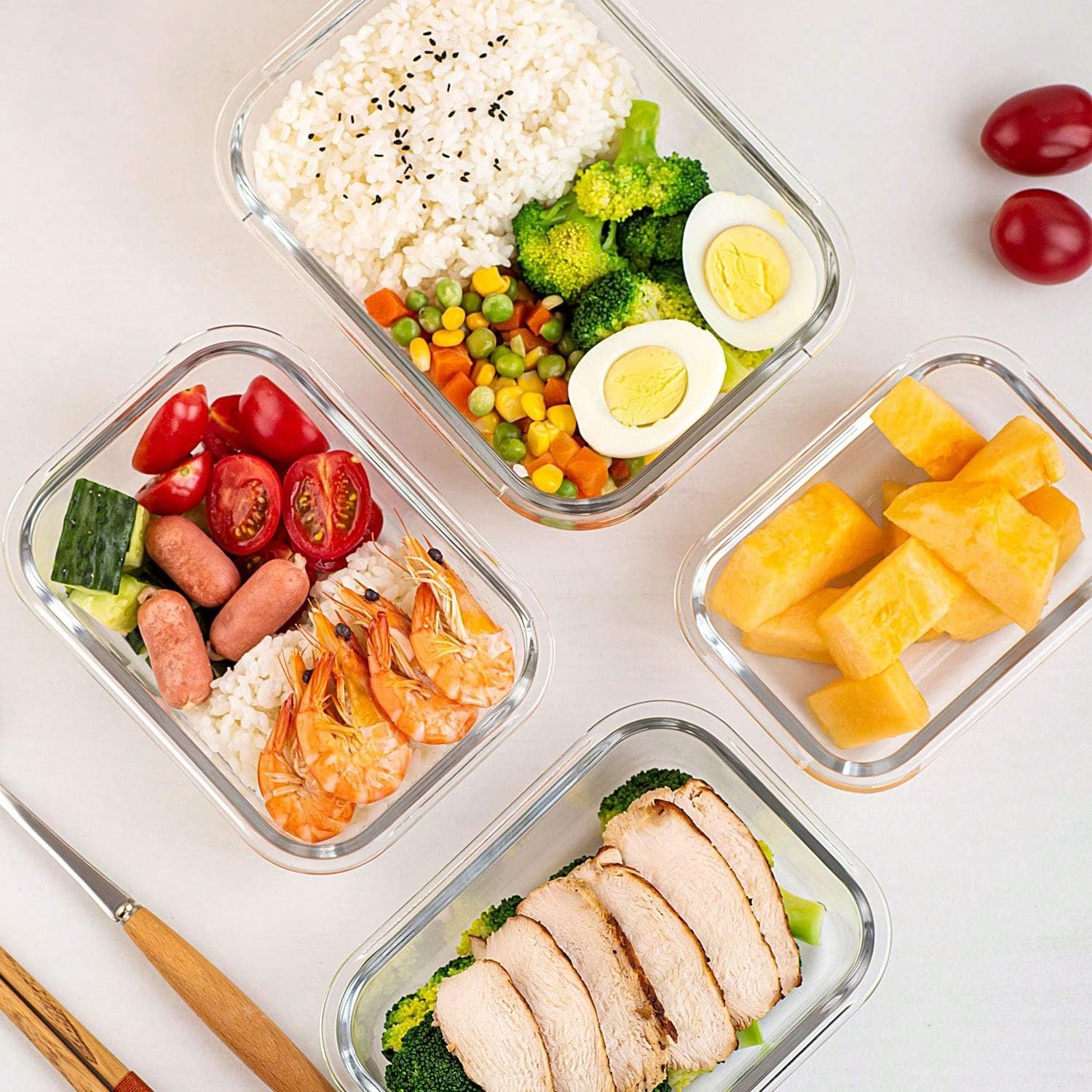 10'lu Paket Cam Yemek Hazırlık - Meal Prep Day incelemesi ve fiyatı