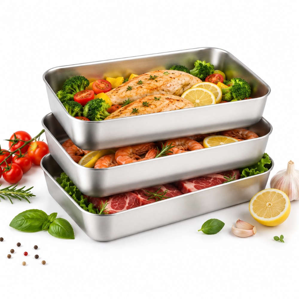 3 Adet Paslanmaz Çelik Gıda Sa - Meal Prep Day incelemesi ve fiyatı