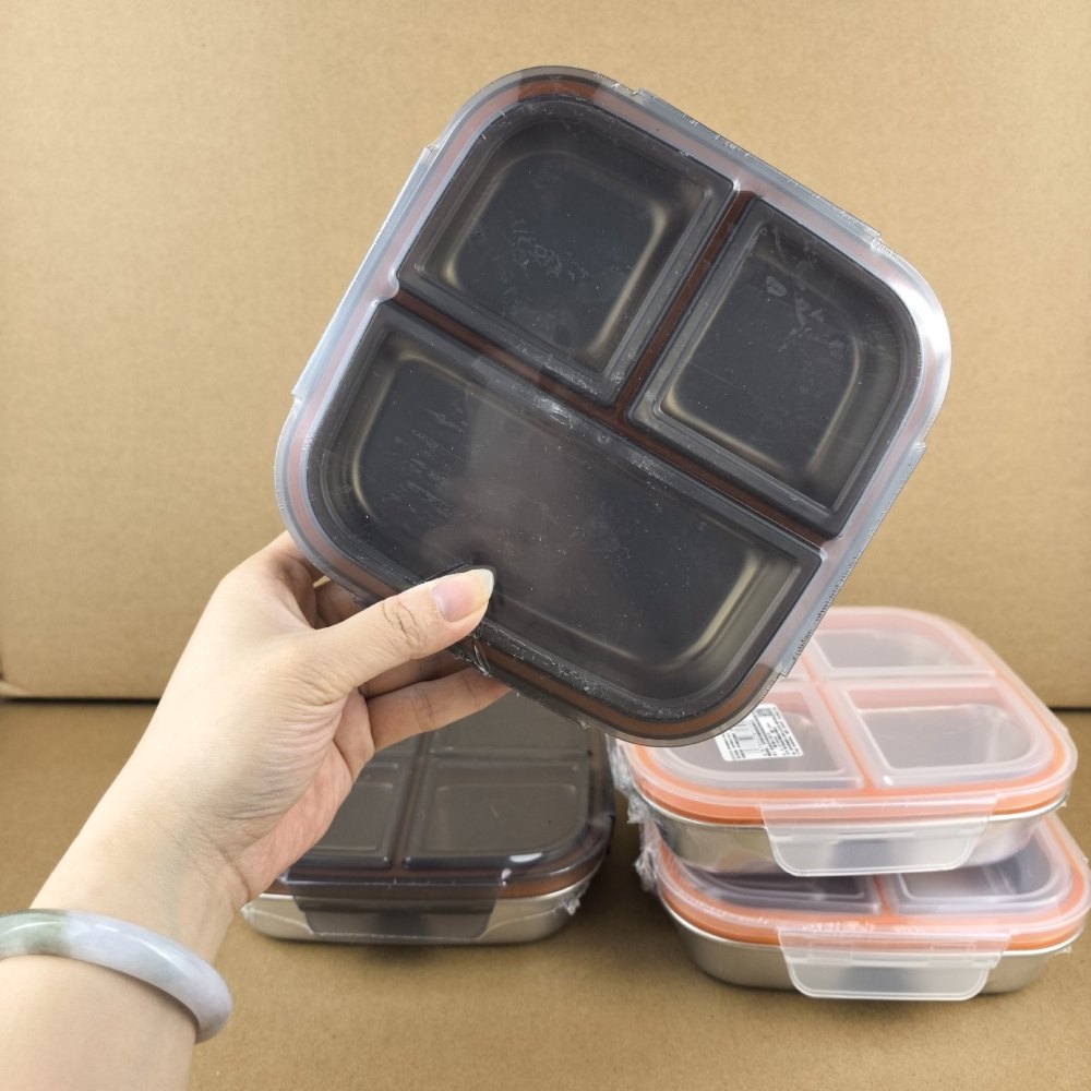 Dikdörtgen 304 Paslanmaz Çelik - Meal Prep Diet incelemesi ve fiyatı