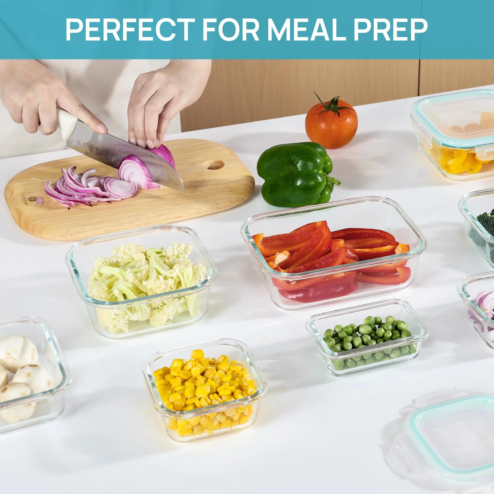 Cam Öğle Yemeği Kutusu Gıda Sa - Meal Prep Day incelemesi ve fiyatı